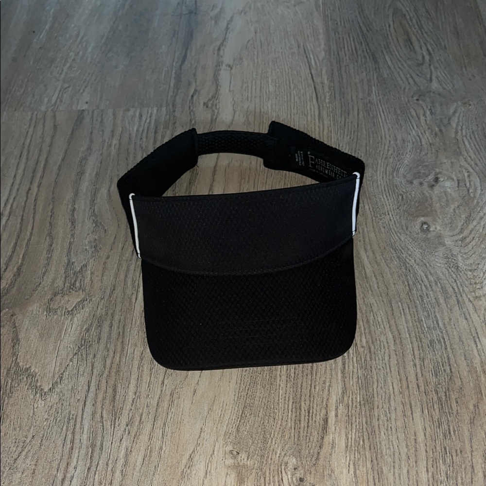 Fahrenheit Black Athletic Visor Hat